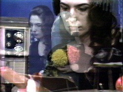Jud Yalkut, For A String Player (1973). Still from the video. Courtesy Electronic Arts Intermix.